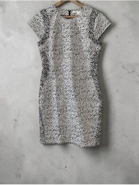 Diane Von Furstenberg Pele Snack Wave Jacquard Size 10